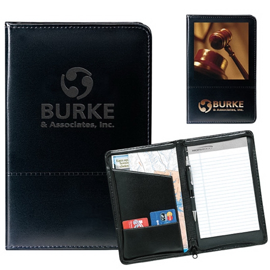 Picture of Script Zippered Jr. Padfolio