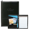 Script Zippered Padfolio