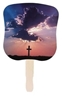 Picture of Stock Design Hand Fan - Cross