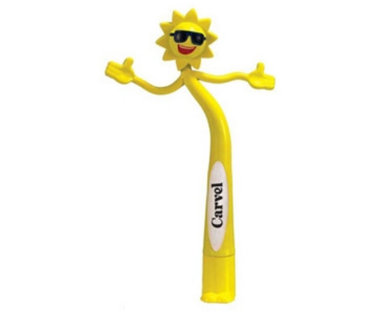 Sun Bend-A-Pen Pens Yellow