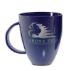 18 Oz Glossy Lustre Bistro Mugs Cobalt Blue