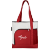 Color Bright Large Tote White/Red Accents