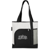 Color Bright Large Tote White/Black Accents