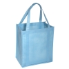 Atlas Non-Woven Grocvery Tote-Carolina Blue