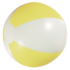 12" Beach Ball White/Yellow