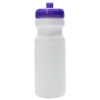 24 Oz. Water Bottle w/ Purple Lid