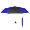 42" Arc Budget Telescopic Umbrella Royal Blue/Black