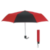 42" Arc Budget Telescopic Umbrella Red/Black