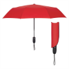 42" Arc Telescopic Wave Umbrella Red