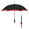 46" Arc Umbrella (4131) Black/Red Trim