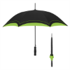 46" Arc Umbrella (4131) Black/Lime Green Trim