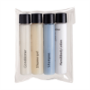 4-Piece Travel Amenities Kit Clear