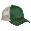 5 Panel Mesh Back Price Buster Cap Forest Green/Khaki Mesh