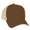 5 Panel Mesh Back Price Buster Cap Brown/Light Brown Mesh