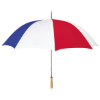 60" Arc Golf Umbrella Red/White/Blue