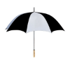 60" Arc Golf Umbrella White/Black