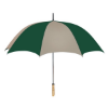 60" Arc Golf Umbrella Khaki/Forest Green