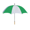 60" Arc Golf Umbrella White/Green