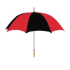 60" Arc Golf Umbrella Red/Black