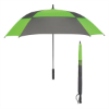 60" Arc Square Umbrella Green/Gray