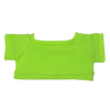 8 1/2" Big Paw Panda With Shirt Lime Green Shirt