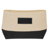 Allure Cosmetic Bag Natural/Black Trim