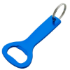 Aluminum Bottle Opener Key Ring Blue