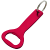 Aluminum Bottle Opener Key Ring Red