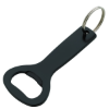 Aluminum Bottle Opener Key Ring Black