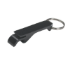 Aluminum Bottle/Can Opener Key Ring Black