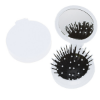 Brush And Mirror Compact White