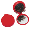 Brush And Mirror Compact Red