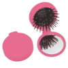 Brush And Mirror Compact Pink