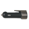 Car Charger With Escape Safety Tool Black