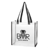 Clear Tote Bag-Black