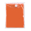 Disposable Poncho Orange