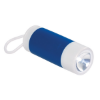 Dog bag dispenser with flashlight White/Blue Accent