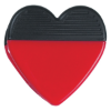 Heart Shape Clip Red/Black Grip