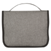 Heathered Hanging Toiletry Bag Gray