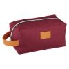 Heathered Toiletry Bag Wine