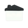 House Shape Clip White/Black Grip