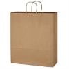 Kraft Paper Brown Shopping Bag - 16" x 19" Natural