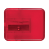 Pencil Sharpener Translucent Red