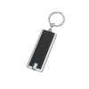 Rectangular LED Key Chain Black/Silver Trim