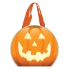 Reflective Halloween Pumpkin Tote Bag-Front