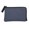 RFID Data Blocking Fabric Card Holder Navy Blue