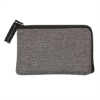 RFID Data Blocking Fabric Card Holder Gray