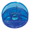 Round Shape Clip Translucent Blue