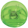 Round Shape Clip Translucent Lime Green