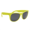 Rubberized Sunglasses Yellow